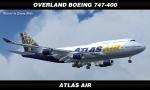 FSX/FS2004 SMS Overland Boeing 747-400 Atlas Air Textures